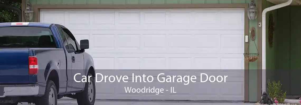 Car Drove Into Garage Door Woodridge - IL