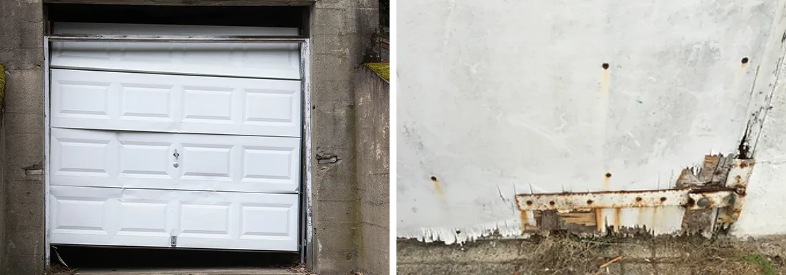 Rotten Commercial Garage Door Repair in Woodridge, IL