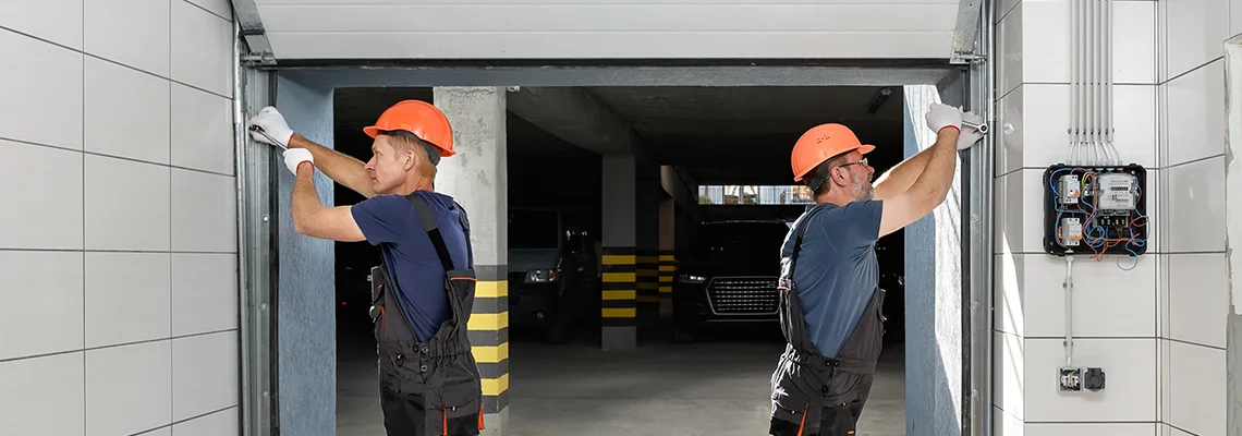 Wooden Garage Door Frame Repair in Woodridge, Illinois